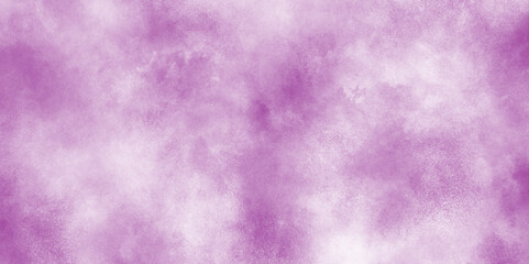 Soft and cloudy blurry watercolor background with clouds, violet or purple color grunge paper texture soft clouds, grungy old rough paper vintage style color stained watercolor texture illustration.
