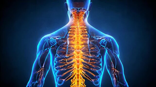 Human Spine with Neural Network