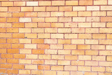 Brick wall with red brick,old vintage brick wall,Abstract of brick wall for background,Copy text space.