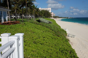 Naklejka premium beach resort