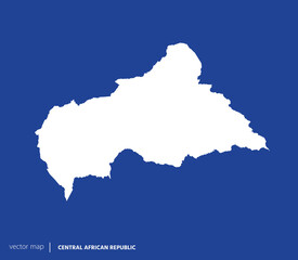 High Detailed Vector Map - Central African Republic