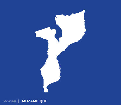 High Detailed Vector Map - Mozambique