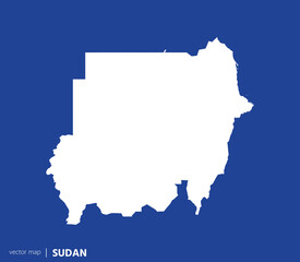 High Detailed Vector Map - Sudan