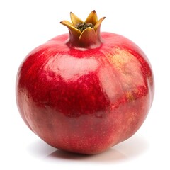 pomegranate isolated on white background