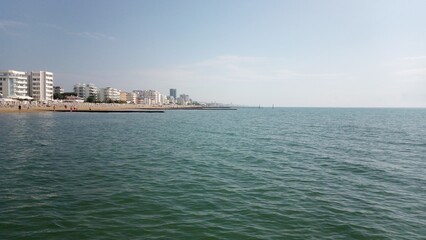 Fototapeta premium Lido de Jesolo , Italy 