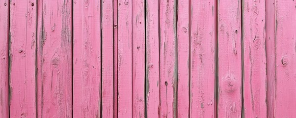 Obraz premium Light pink wooden wall background with vertical panels for interior design