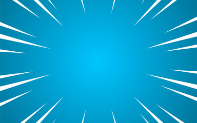 Fototapeta premium Comic cartoon burst background
