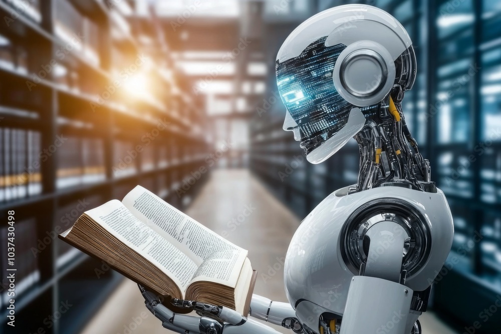 Poster robot exploring the world of knowledge