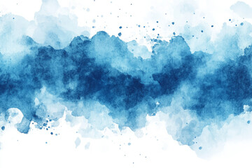 blue watercolor background image for creative projects