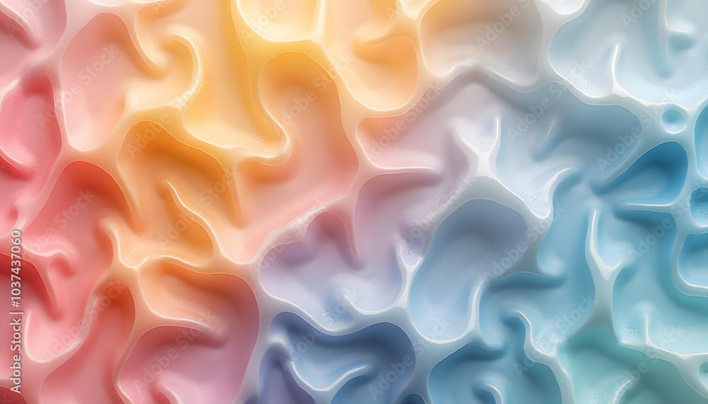 Poster abstract colorful swirl texture for creative backgrounds and artistic design projects