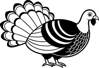 illustration hen vector design