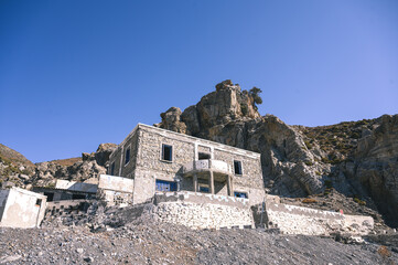 Ruiny ośrodka na wybrzeżu wyspy Kos w Grecji  © Jacob