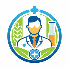 Vibrant Medical Science Lab: Realistic Vector Illustration for Healthcare Research