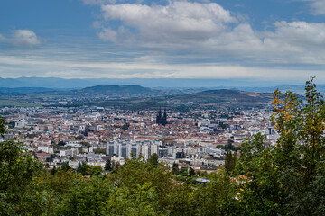 Clermont Ferrand, vue panoramique