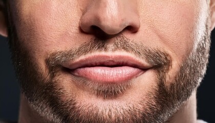 Obraz premium mouth close up