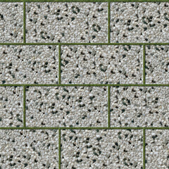 Washed gravel damaged paving outdoor seamless texture