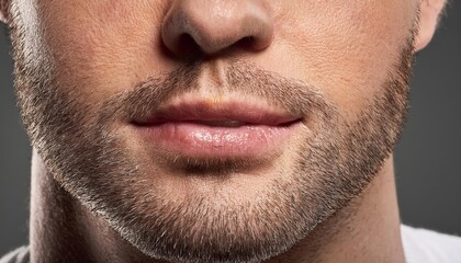 Obraz premium mouth close up