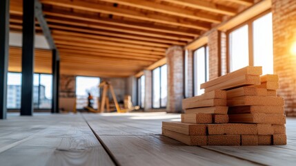 Interior Acoustic Insulation for Walls and Roofs