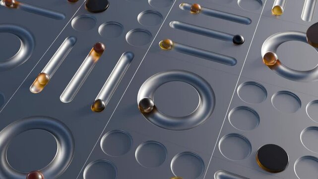 4K animation of satisfying random loops