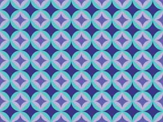 ABSTRACT GEOMETRICAL REPEAT PATTERN WITH ILLUSION EFFECT CONTEMPORARY SEAMLESS CIRCULAR PRINT IN VECTOR FILE