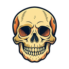 Fototapeta premium Skull Illustrations Design for Outdoor t-shirt Design