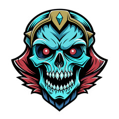 Fototapeta premium Skull Illustrations Design for Outdoor t-shirt Design