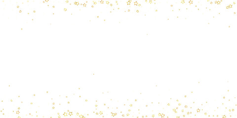 Christmas spirit. Scattered falling stars.