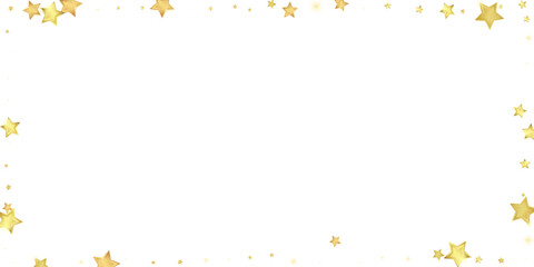 Magic stars vector overlay.  Gold stars scattered