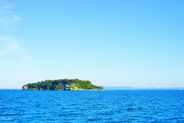 Fototapeta premium 猿島 横須賀市平成町の風景 日本