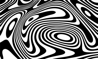 Monochrome abstract background. Black and white pattern. Halftone texture. Eps 10