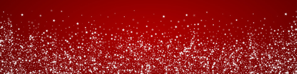 Magic falling snow christmas background. Subtle