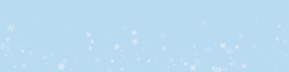 Beautiful snowfall christmas background. Subtle