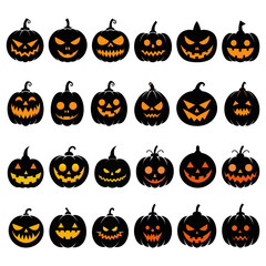 Pumpkins For Halloween, Pumpkin Designs, Pumpkin Silhouettes