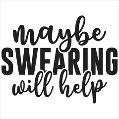 may be swearing will help.it is a special design.you can used it anywhere.t-shirt and other thing you can use the design