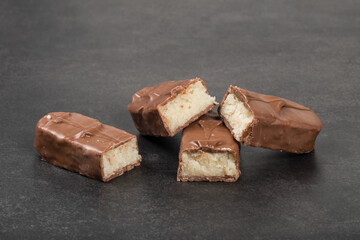 pieces of chocolate