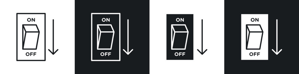 Light switch off icon