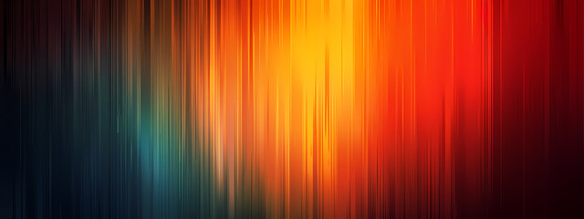 A vibrant abstract gradient blending warm orange, red, and cool blue tones, creating a dynamic visual effect.