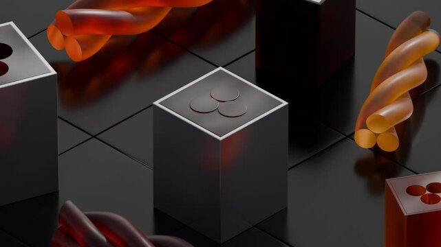 Invisible Cut Fit 3D animation