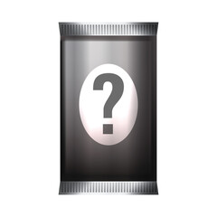 mystery trading card pack