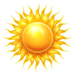 Naklejka premium abstract sun vector illustration