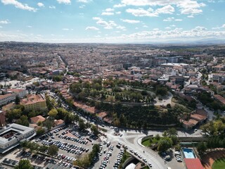 The center of Kırşehir province in Central Anatolia