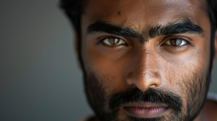 Obraz premium Close-up Portrait of a Man