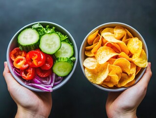 The Great Salad vs. Chips Dilemma