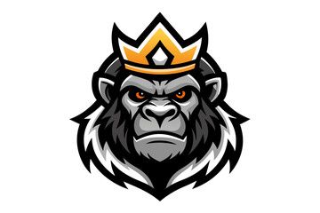 Wolf tribal tattoo head vector illustration, a wild animal design symbol