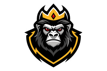 Lion head and wolf tribal tattoo vector art illustration