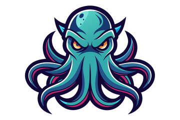 Vector art illustration presents a tribal tattoo design of an abstract butterfly with floral ornaments