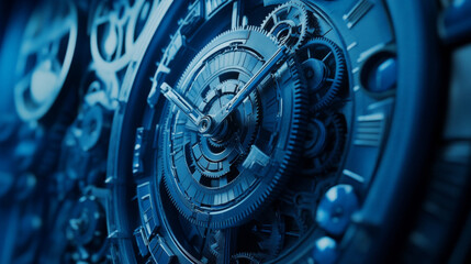 Time in Motion: An Abstract Clock Gear Design
