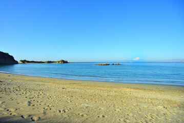長者ヶ崎付近　神奈川県横須賀市秋谷
