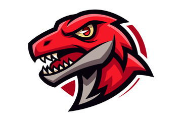 Vector art design features an angry black wolf head with tribal tattoo illustration, alongside a cartoon lion head mascot and a monster fish head symbol