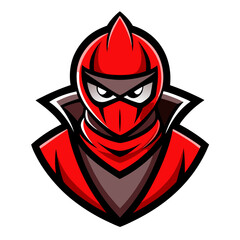 A winged red devil head evokes a classic image of a horned demon